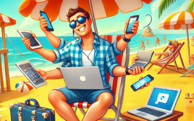 Comment partir en vacances quand on est entrepreneur ?